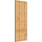Ekena Millwork Framed Board-n-Batten Shutters, Rough Sawn Western Red Cedar, 32 1/4W x 77H, PR RBF06S32X077RWR - alternate 2